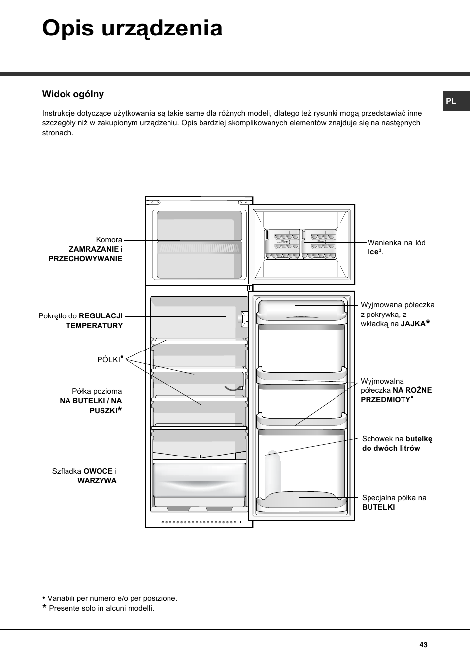 Hotpoint Ariston Doble puerta BD 2922 EU-HA User Manual | Page 43 / 52