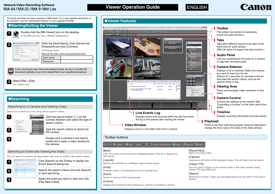 Canon VB-S800D User Manual | 2 pages