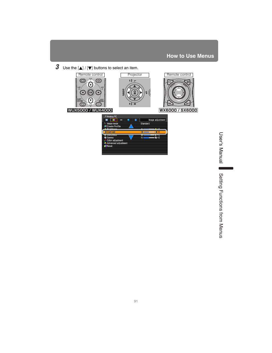 Canon XEED SX6000 User Manual | Page 91 / 240