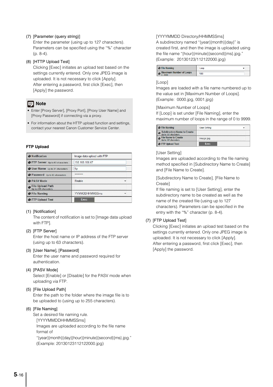 Canon VB-M600VE User Manual | Page 60 / 159