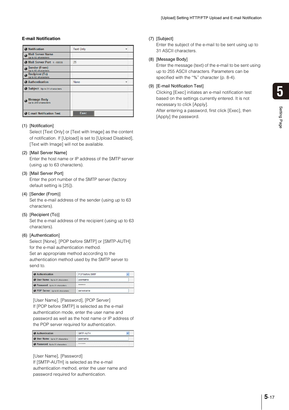 Canon VB-M600VE User Manual | Page 61 / 159