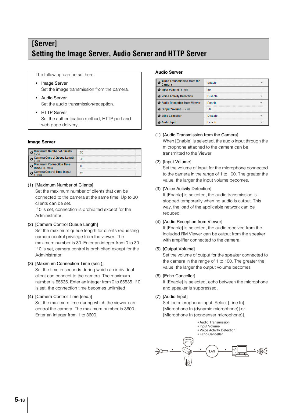 P. 5-18) | Canon VB-M600VE User Manual | Page 62 / 159