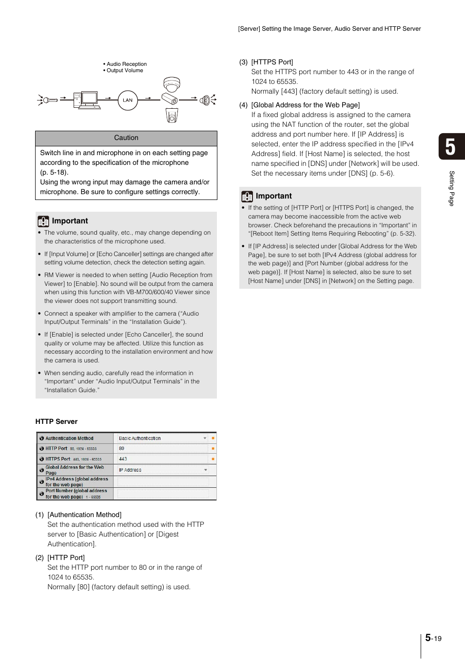 P. 5-19) | Canon VB-M600VE User Manual | Page 63 / 159