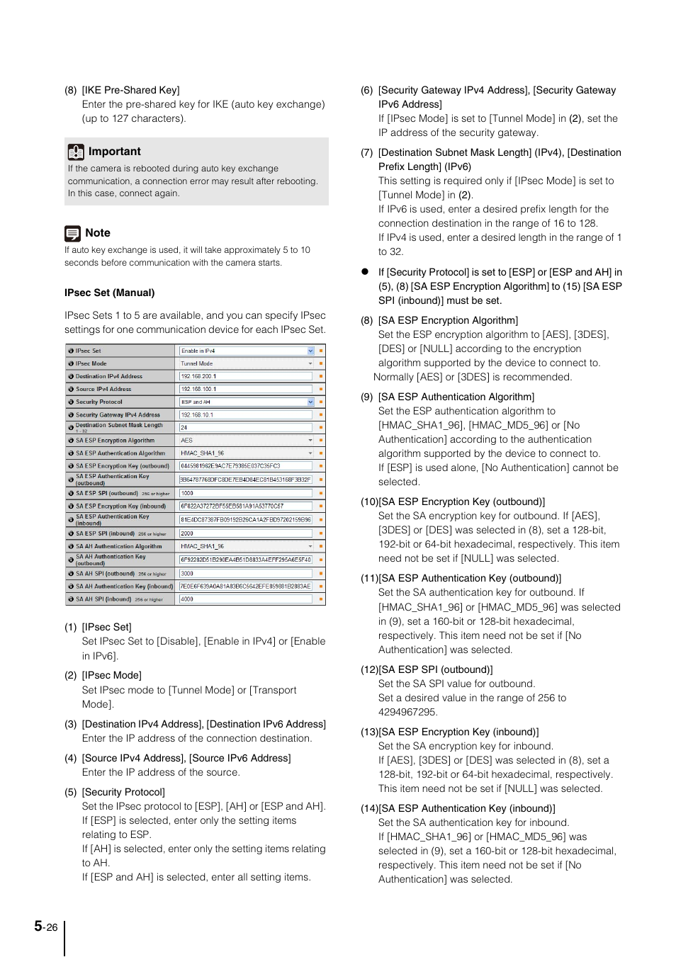 Canon VB-M600VE User Manual | Page 70 / 159