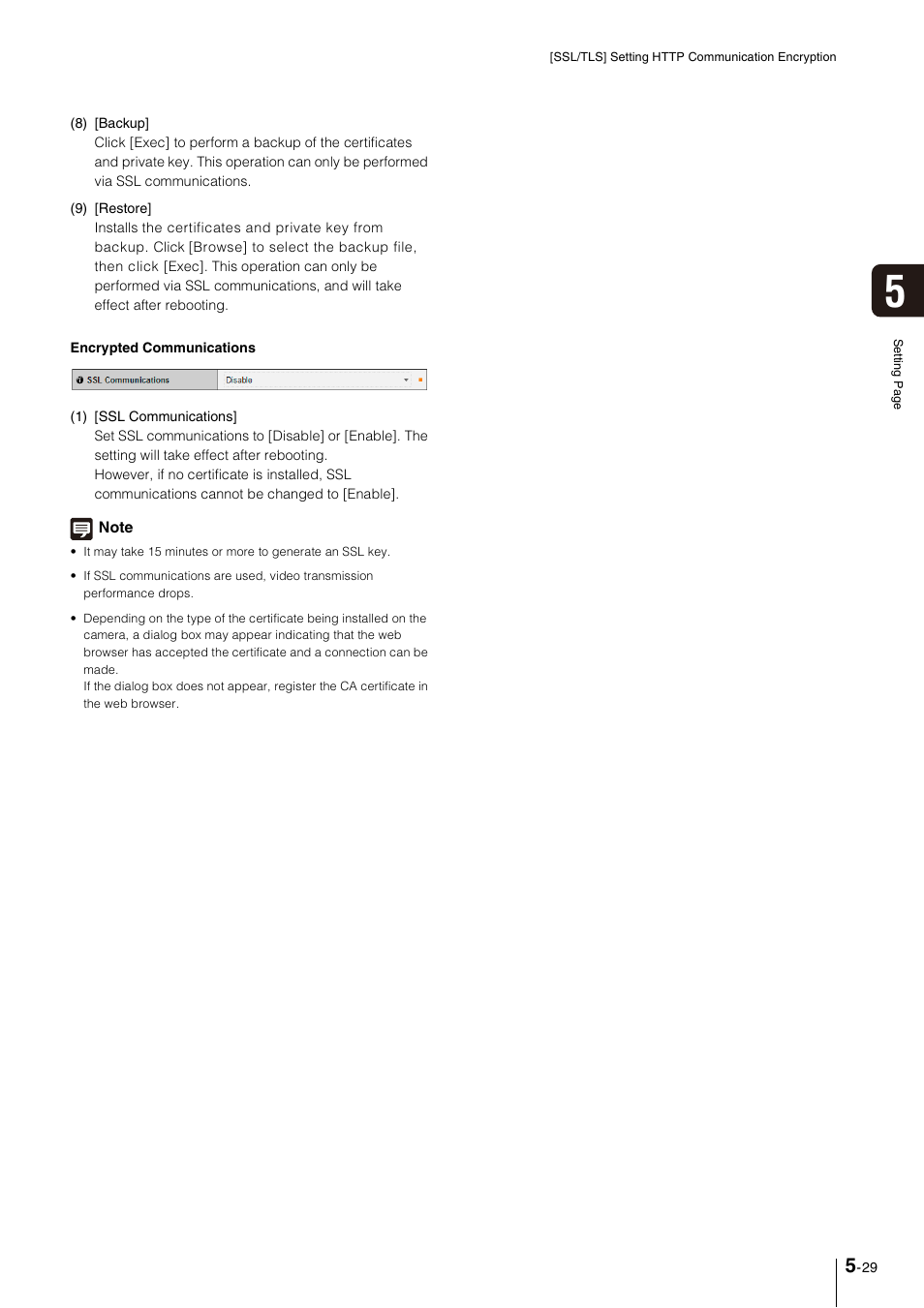 P. 5-29) | Canon VB-M600VE User Manual | Page 73 / 159
