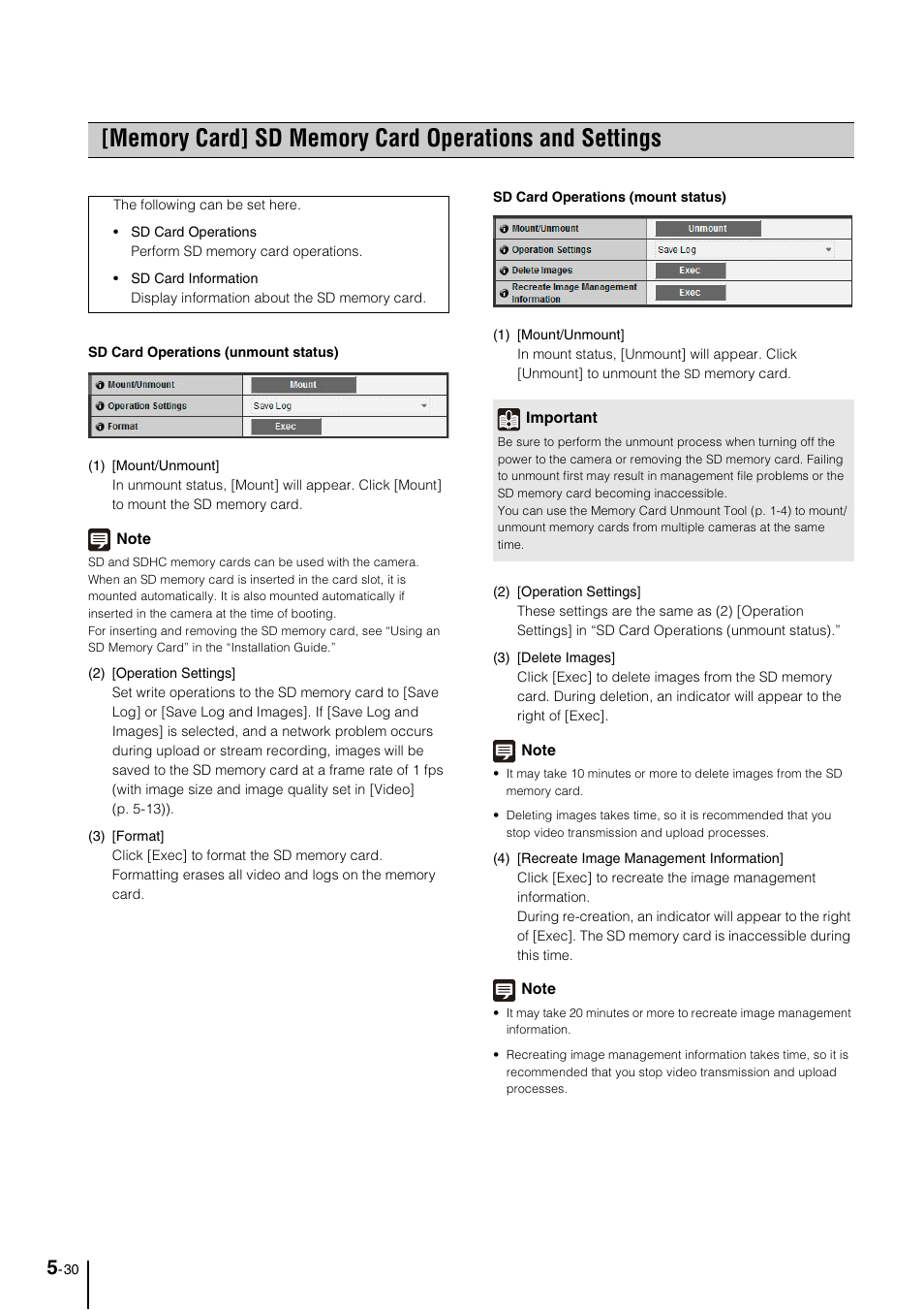 P. 5-30) | Canon VB-M600VE User Manual | Page 74 / 159