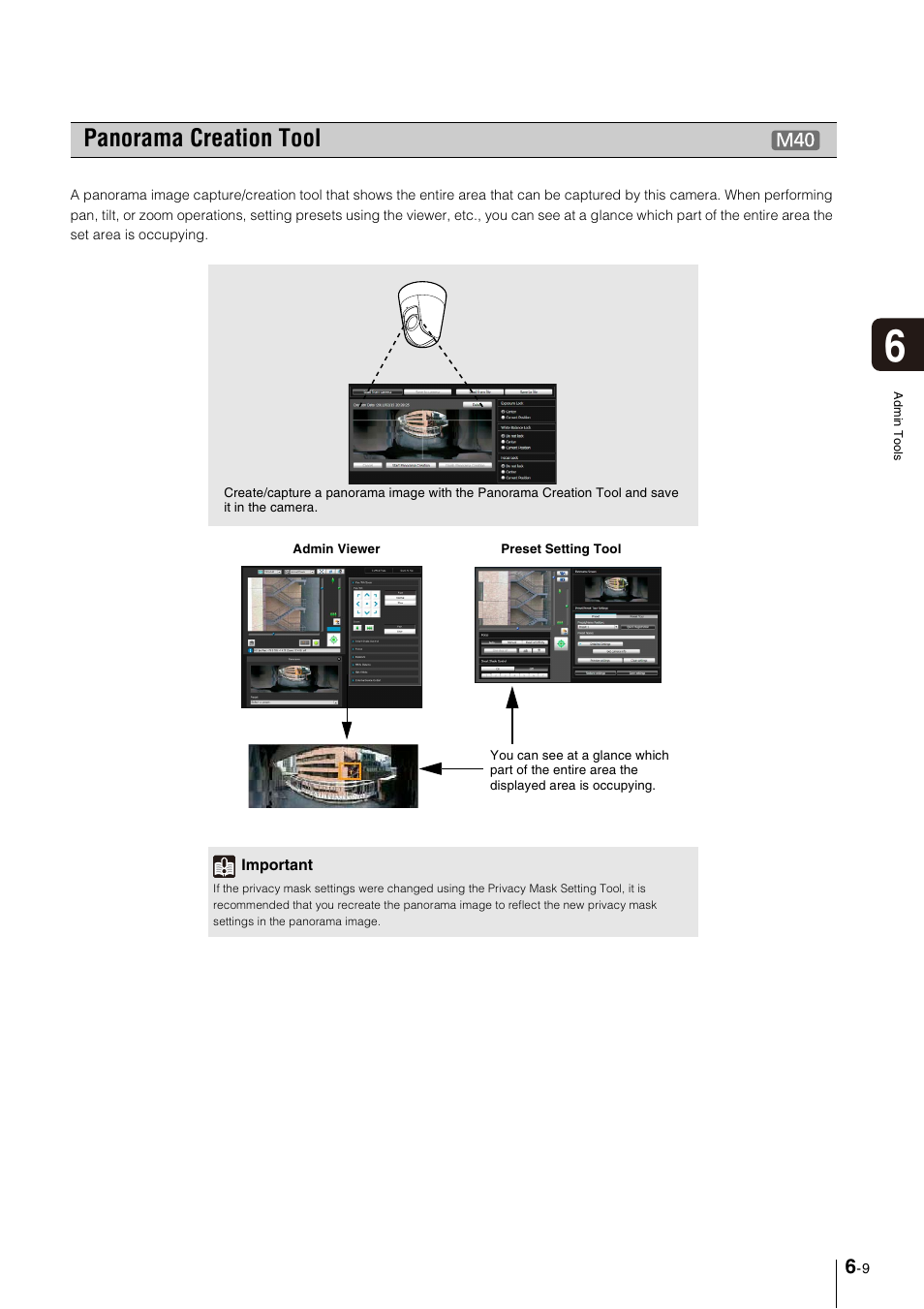 Panorama creation tool, Panorama creation tool -9 | Canon VB-M600VE User Manual | Page 87 / 159