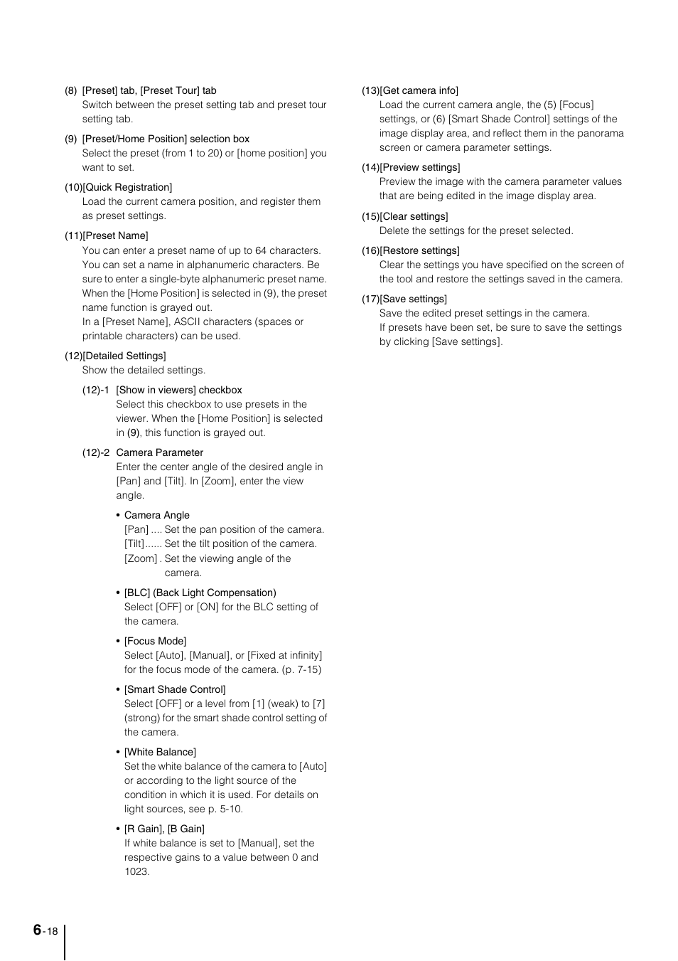 Canon VB-M600VE User Manual | Page 96 / 159