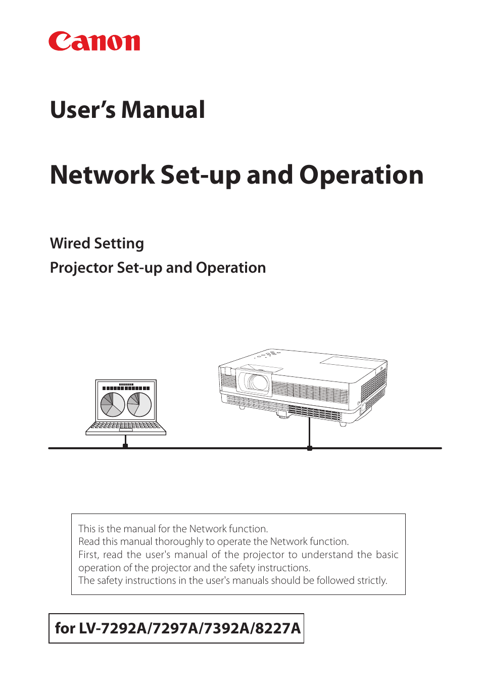 Canon LV-7392A User Manual | 60 pages