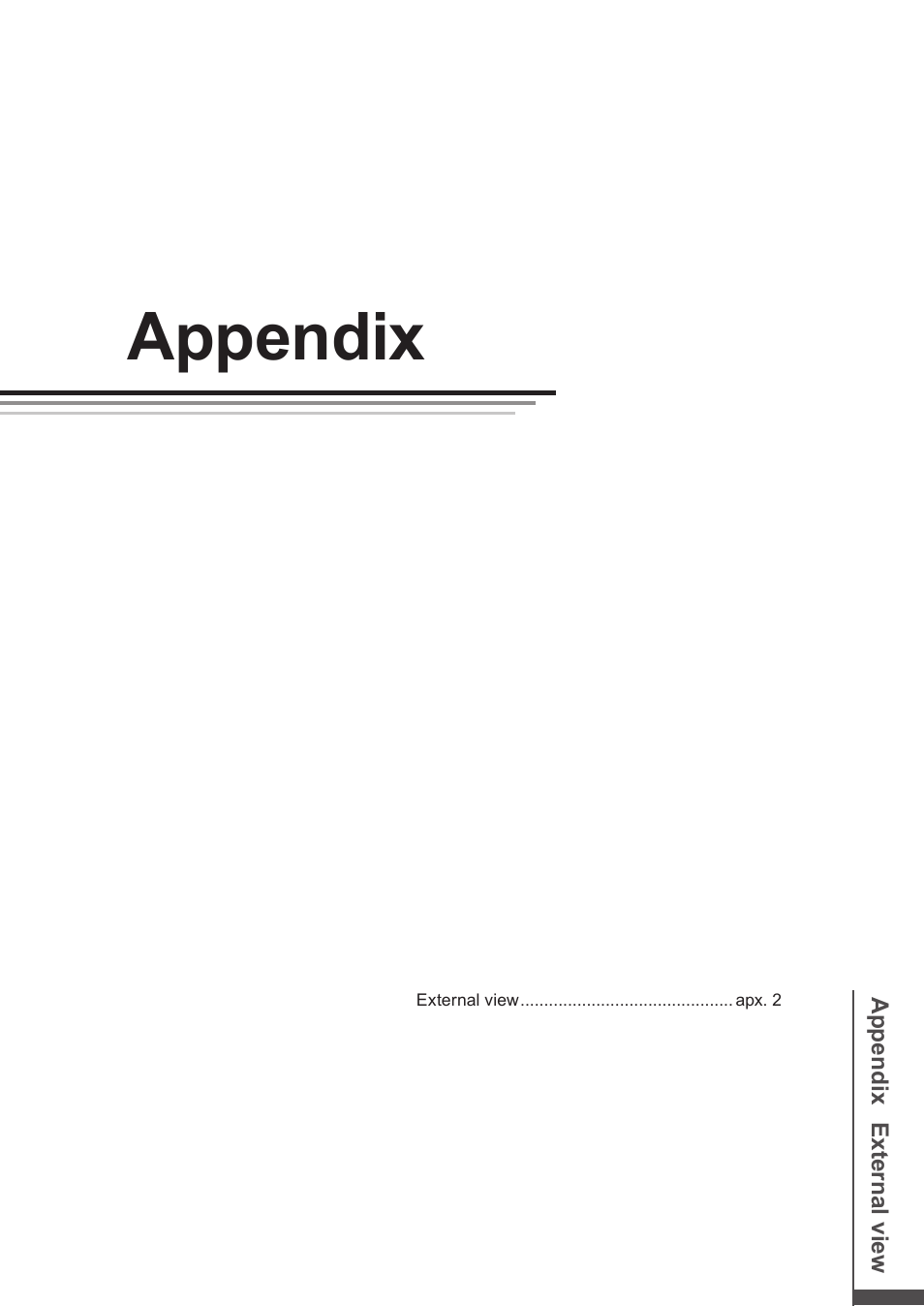 Appendix, External view | Canon CN-E30-300mm T2.95-3.7 L SP User Manual | Page 38 / 41