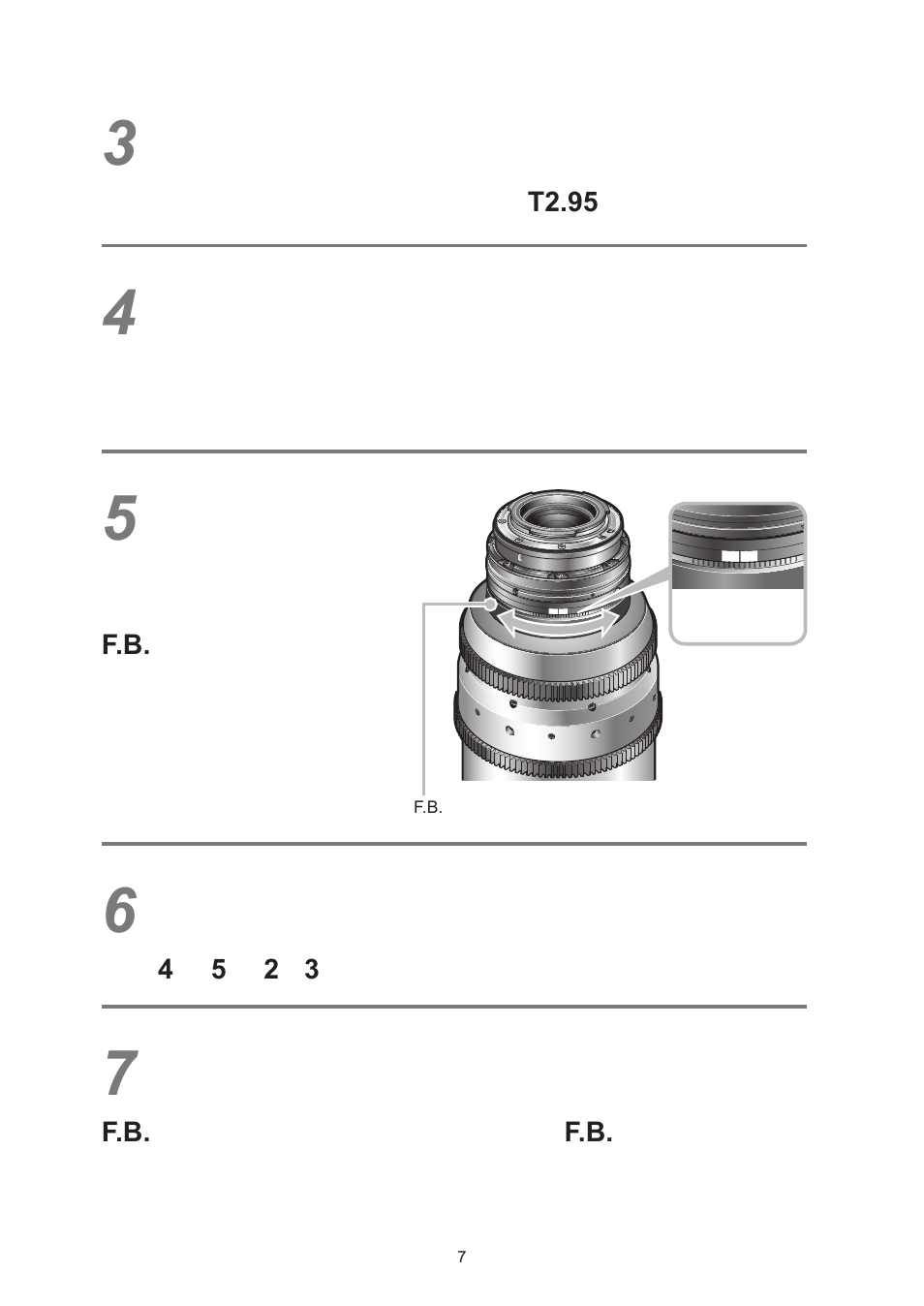 Canon CN-E30-300mm T2.95-3.7 L SP User Manual | Page 8 / 41