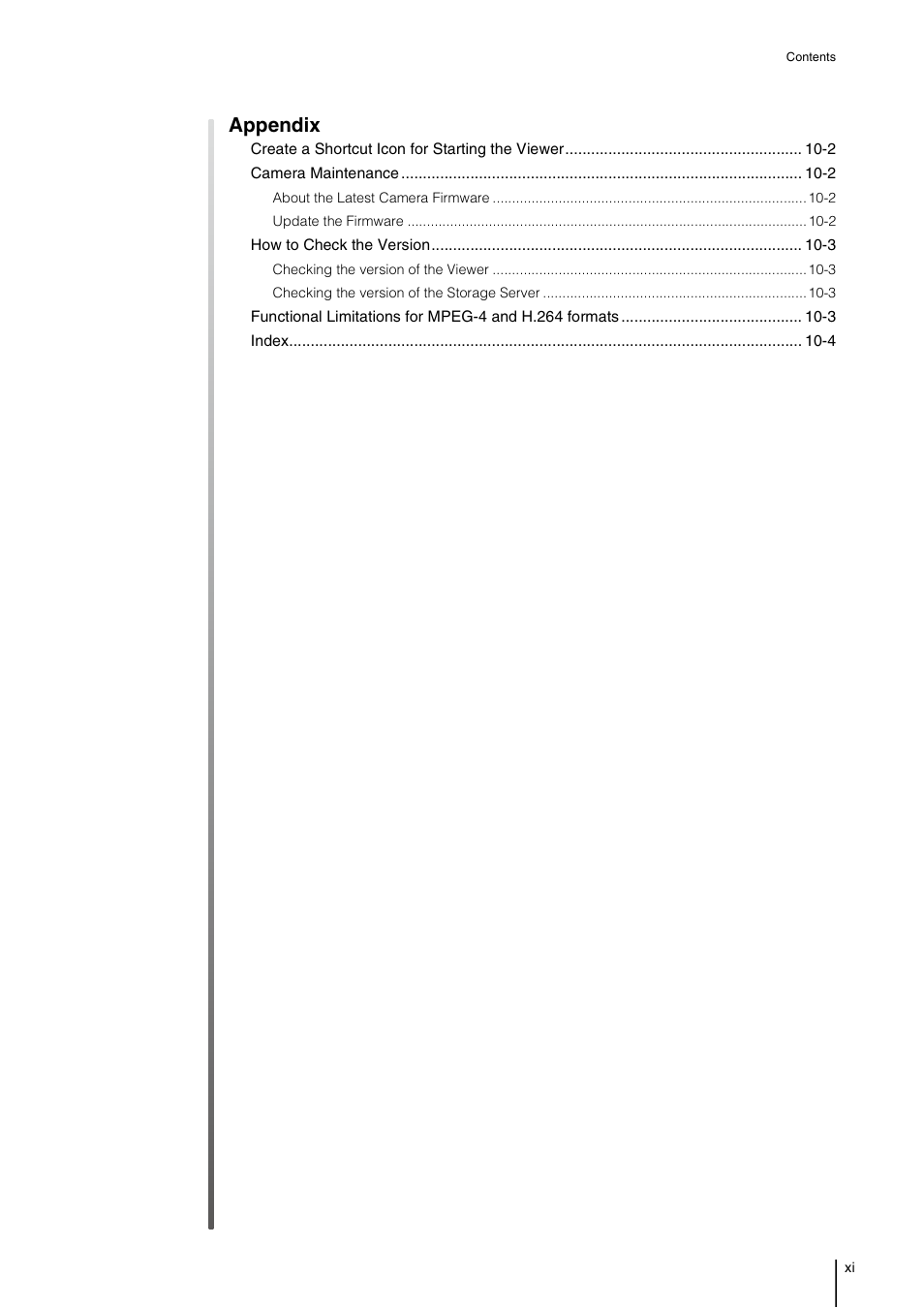 Appendix | Canon VB-M600D User Manual | Page 11 / 104