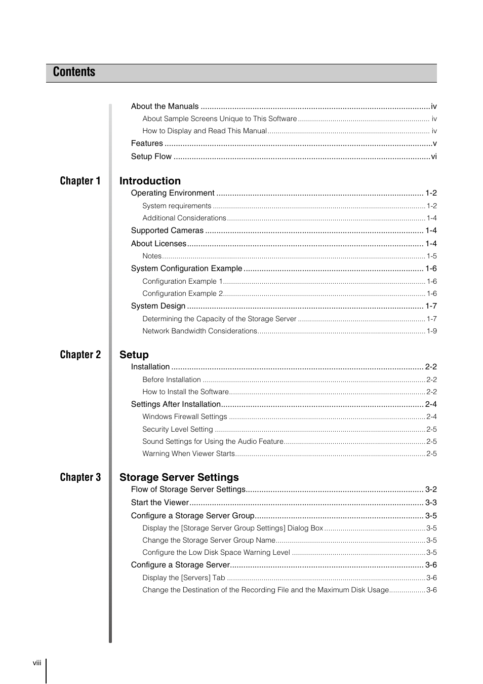 Canon VB-M600D User Manual | Page 8 / 104