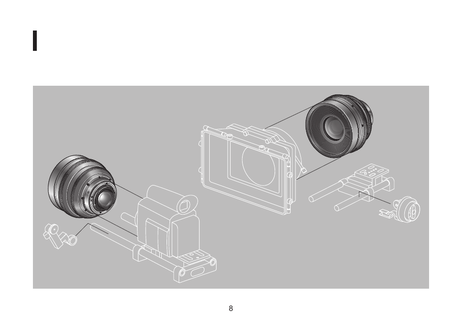 各種アクセサリーの装着 | Canon CN-E35mm T1.5 L F User Manual | Page 10 / 52