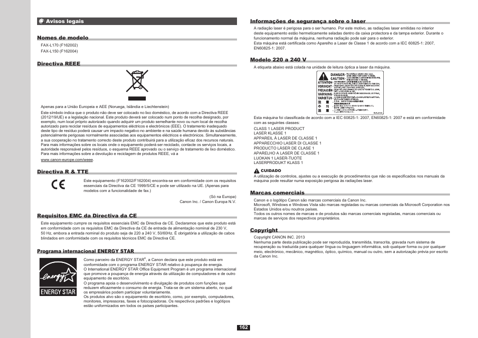 Canon i-SENSYS FAX-L170 User Manual | Page 240 / 248