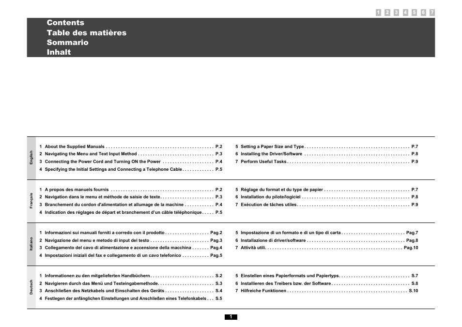 Canon i-SENSYS FAX-L170 User Manual | Page 8 / 248