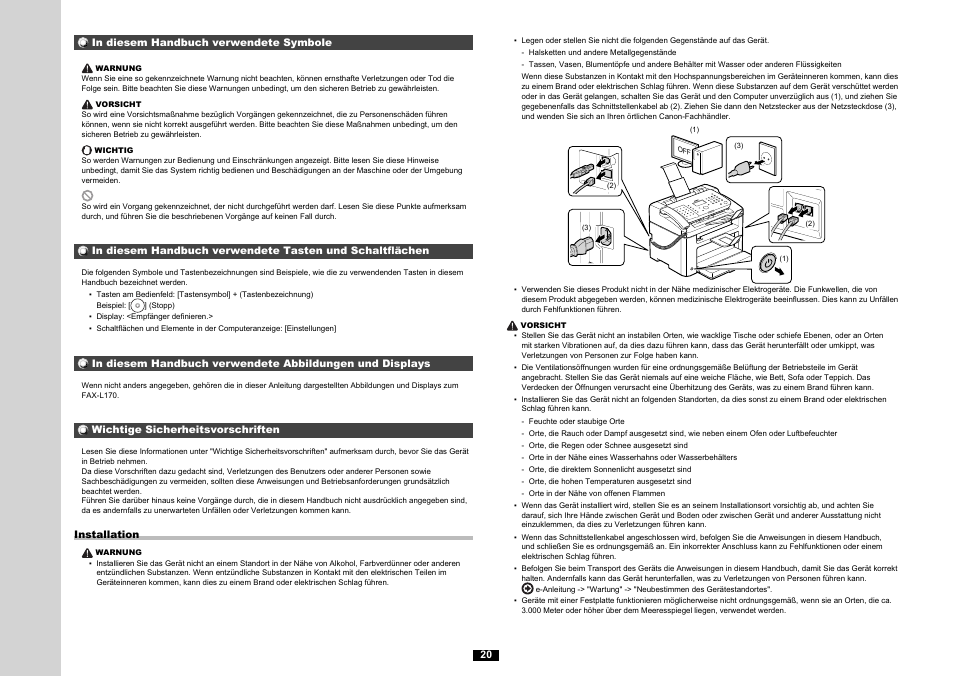 S.20 | Canon i-SENSYS FAX-L170 User Manual | Page 98 / 248