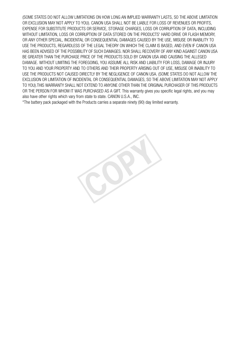 Cop y | Canon RC-V100 User Manual | Page 20 / 23