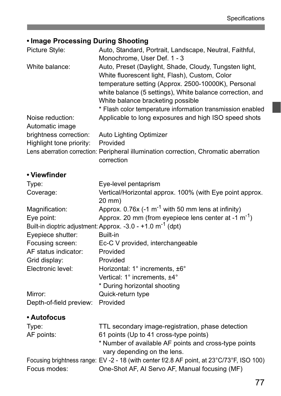 Canon EOS-1D C User Manual | Page 77 / 100