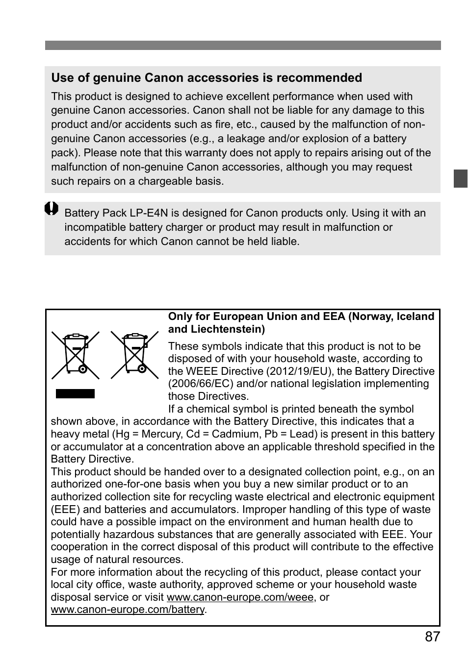 Canon EOS-1D C User Manual | Page 87 / 100