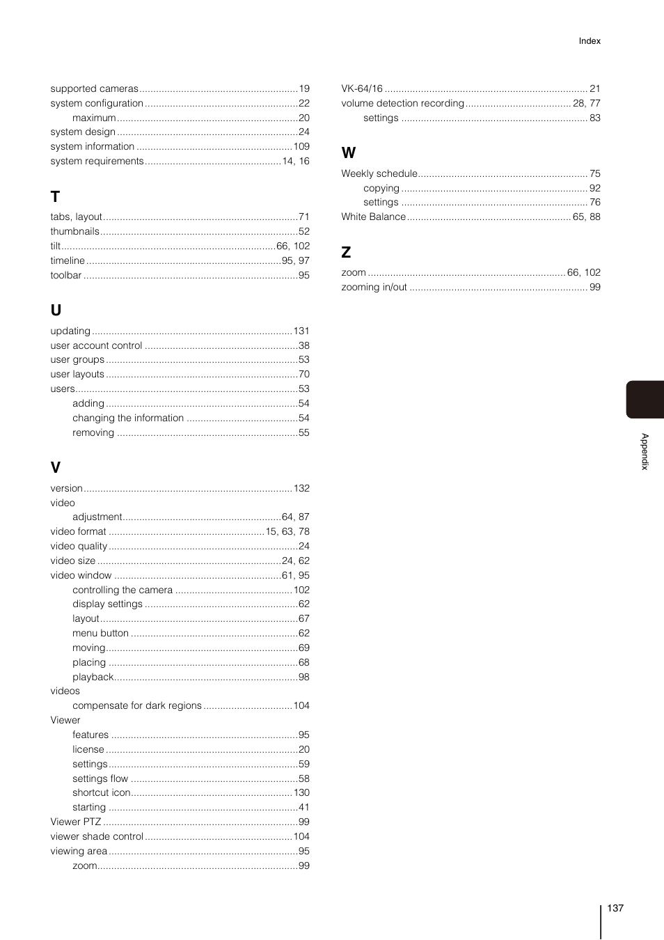 Canon VB-M700F User Manual | Page 137 / 138