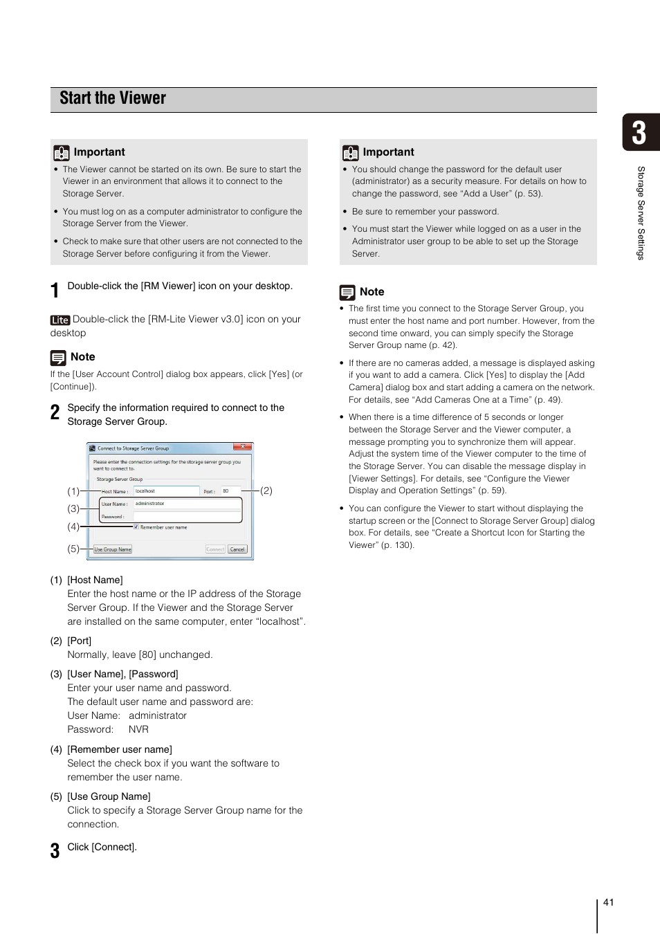 Start the viewer, P. 41) | Canon VB-M700F User Manual | Page 41 / 138