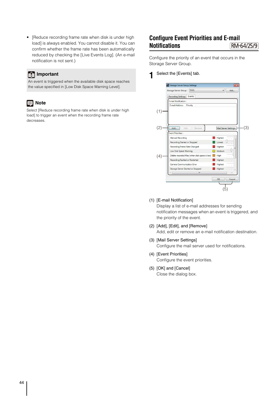 P. 44) | Canon VB-M700F User Manual | Page 44 / 138