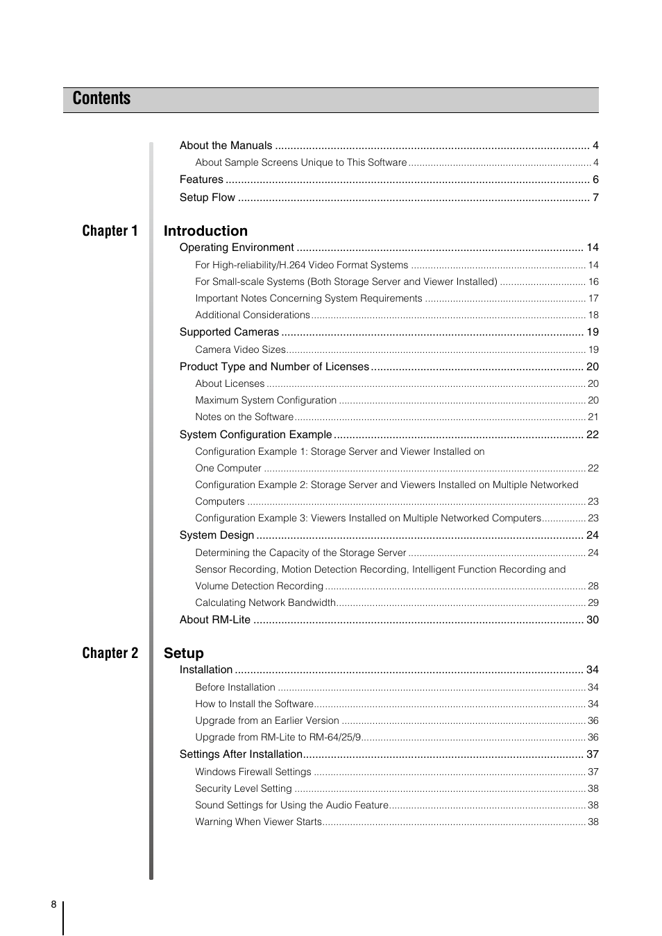 Canon VB-M700F User Manual | Page 8 / 138