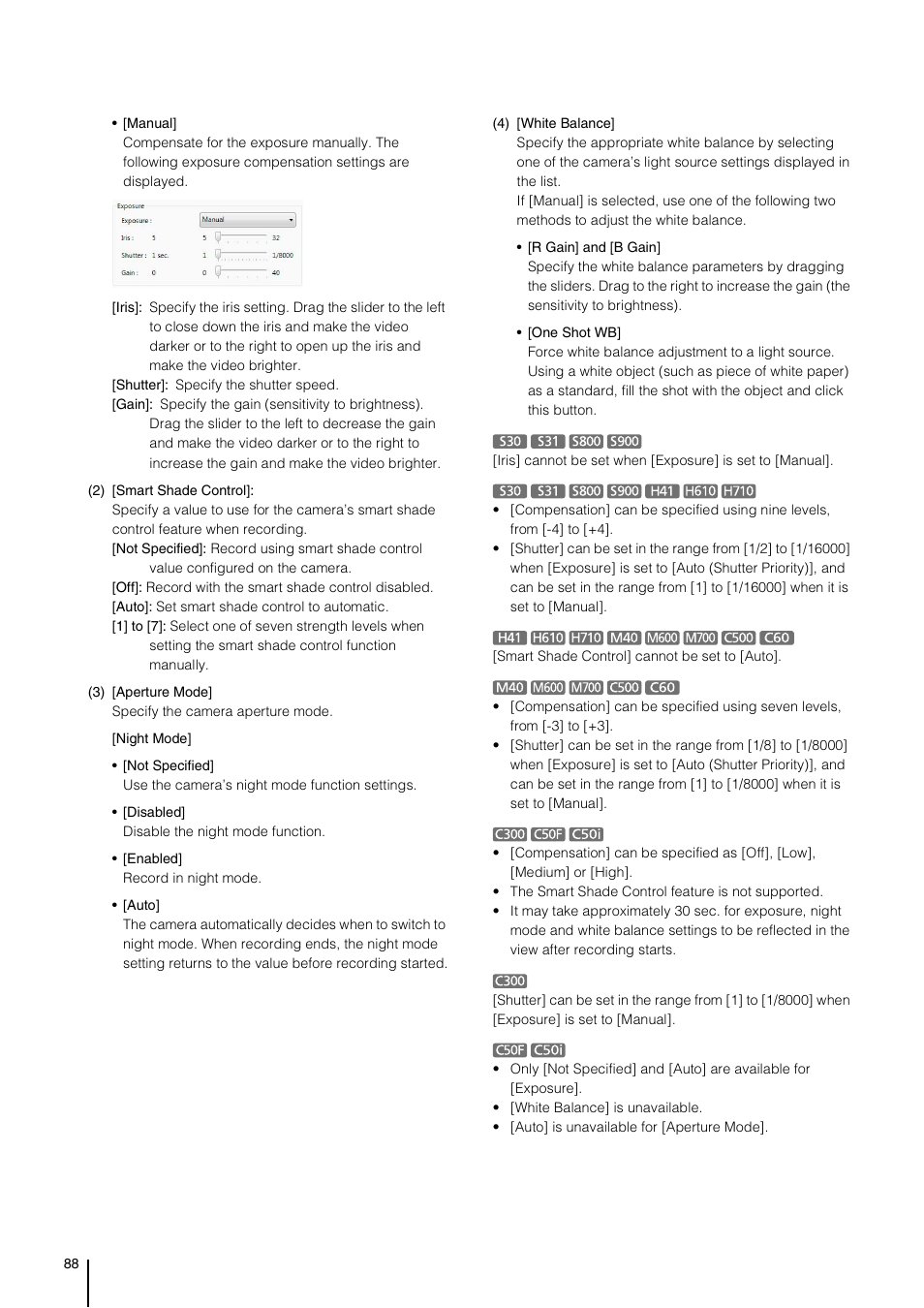 Canon VB-M700F User Manual | Page 88 / 138