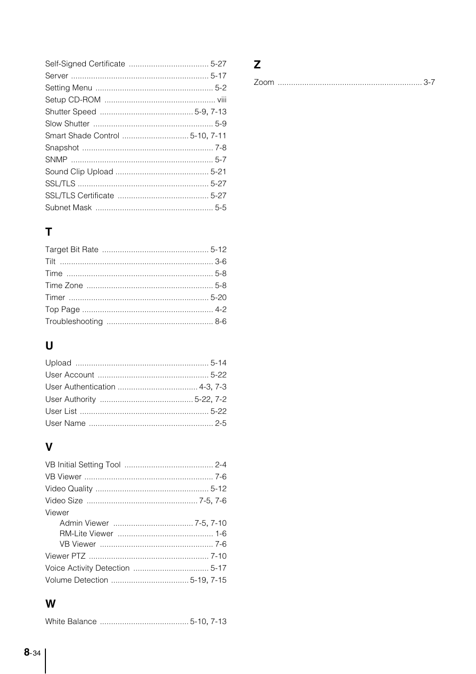 Canon VB-M700F User Manual | Page 144 / 145