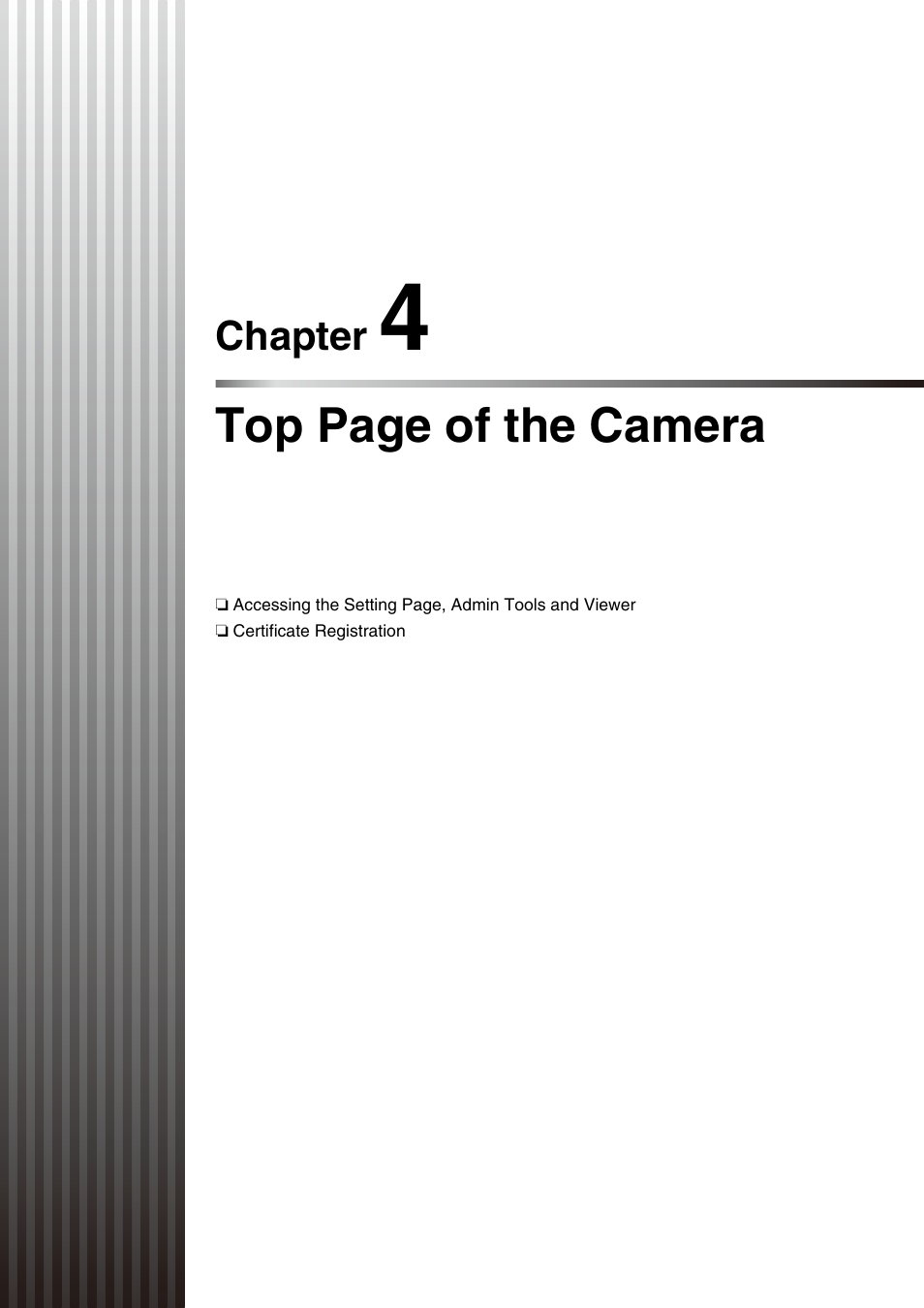 Chapter 4 | Canon VB-M700F User Manual | Page 41 / 145