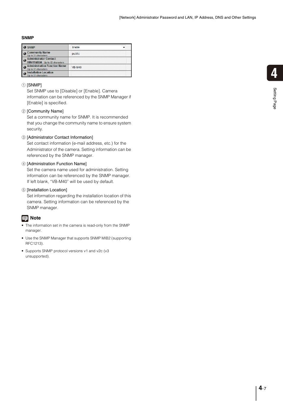 Canon VB-M40 User Manual | Page 37 / 149