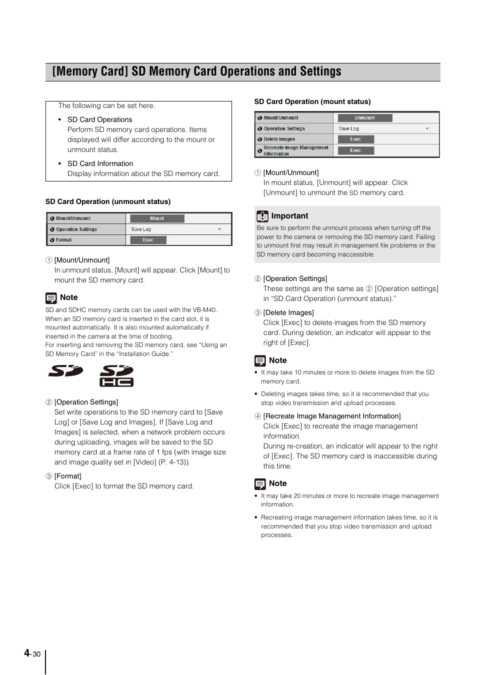 P. 4-30) | Canon VB-M40 User Manual | Page 60 / 149