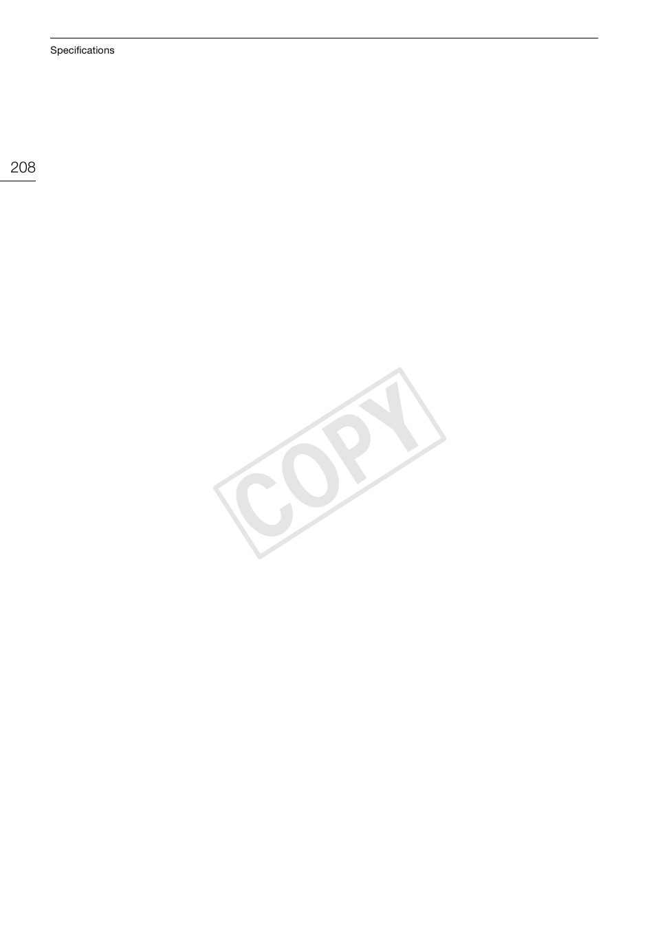 Cop y | Canon EOS C500 PL User Manual | Page 208 / 212