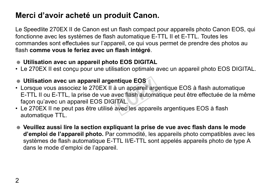 Cop y | Canon Speedlite 270EX II User Manual | Page 32 / 88