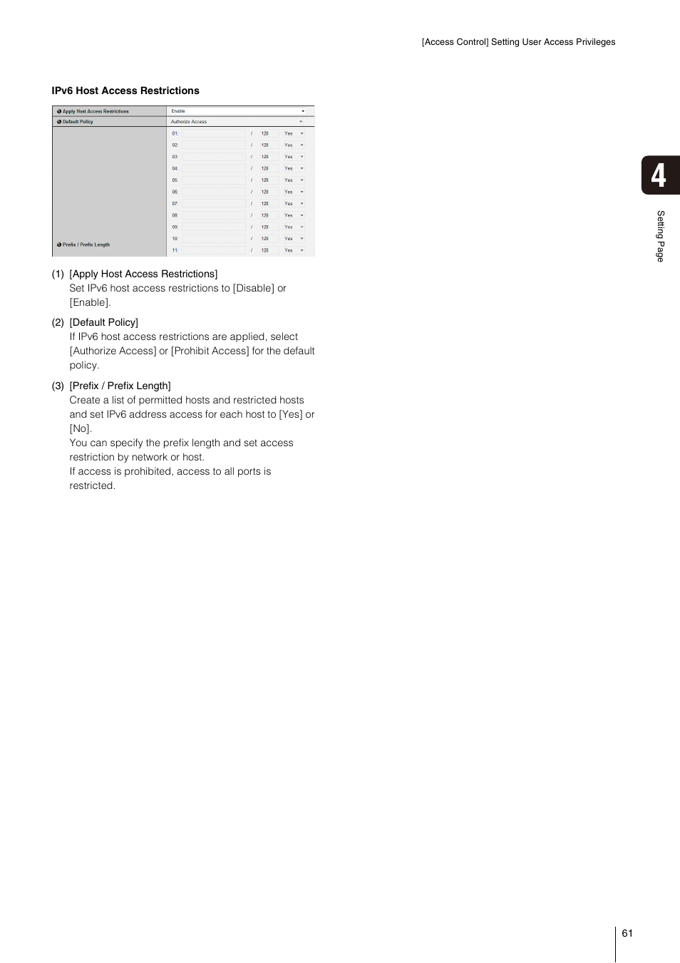 Canon VB-S800D User Manual | Page 61 / 176