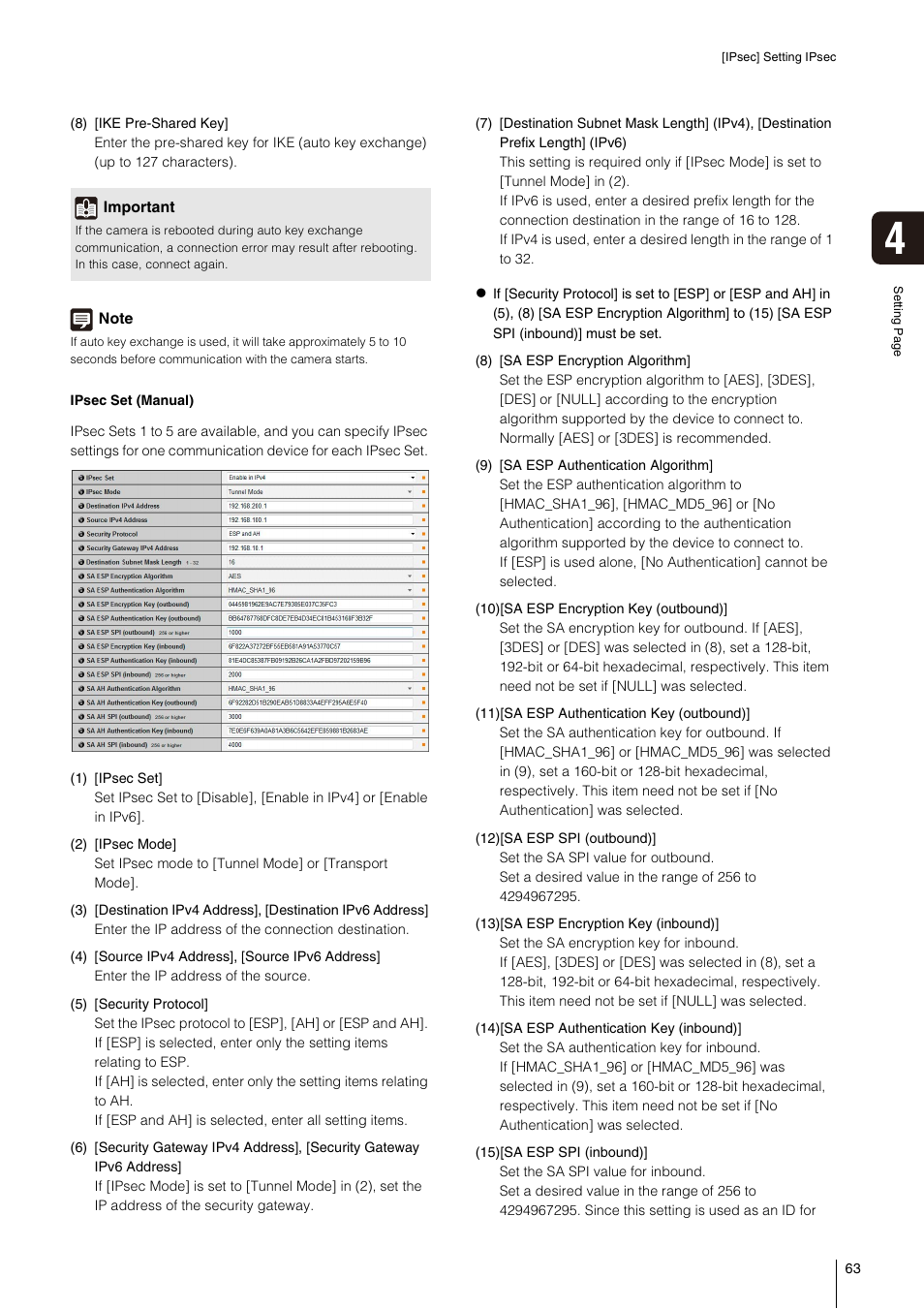 Canon VB-S800D User Manual | Page 63 / 176