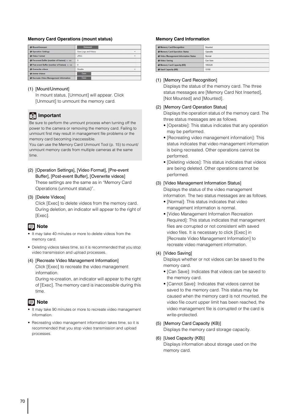 Canon VB-S800D User Manual | Page 70 / 176