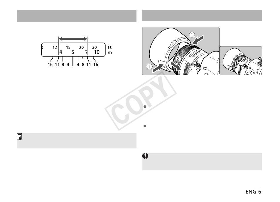 Cop y | Canon EF 85mm f1.2L II USM User Manual | Page 7 / 11