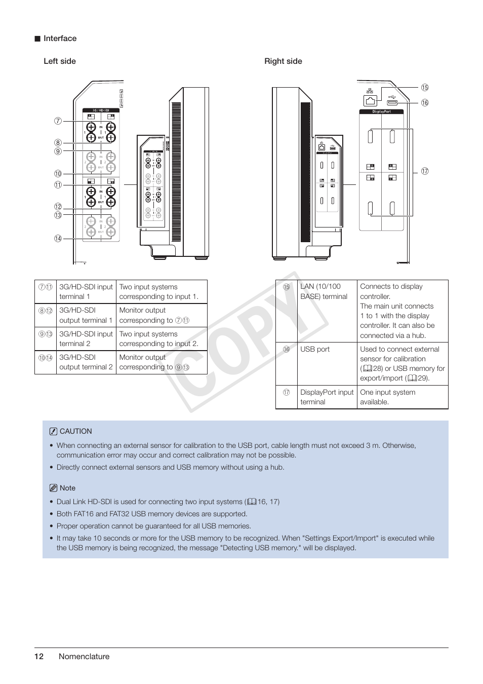 Cop y | Canon DP-V3010 User Manual | Page 12 / 82