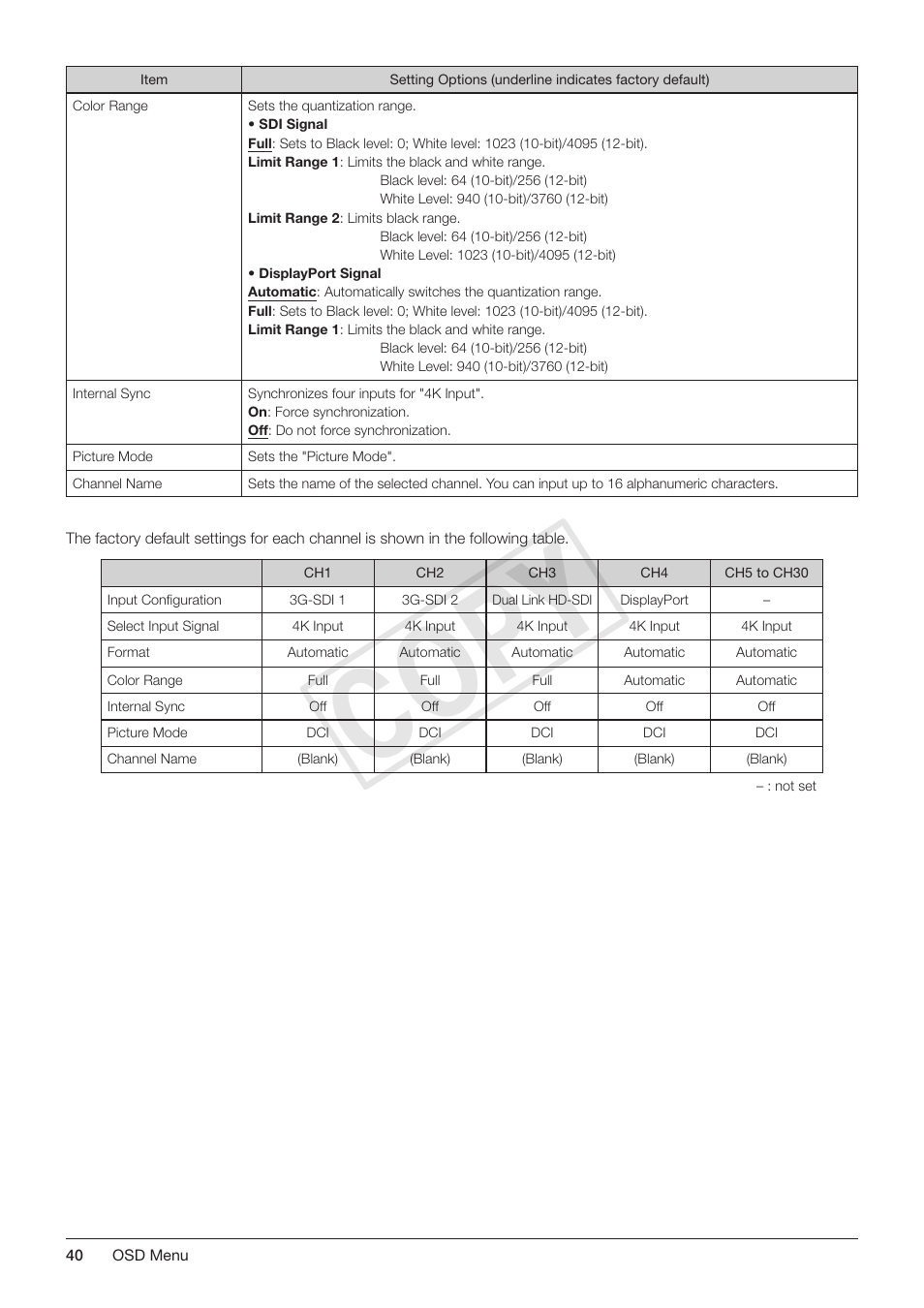 Cop y | Canon DP-V3010 User Manual | Page 40 / 82