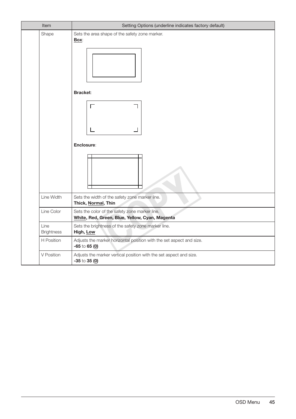 Cop y | Canon DP-V3010 User Manual | Page 45 / 82