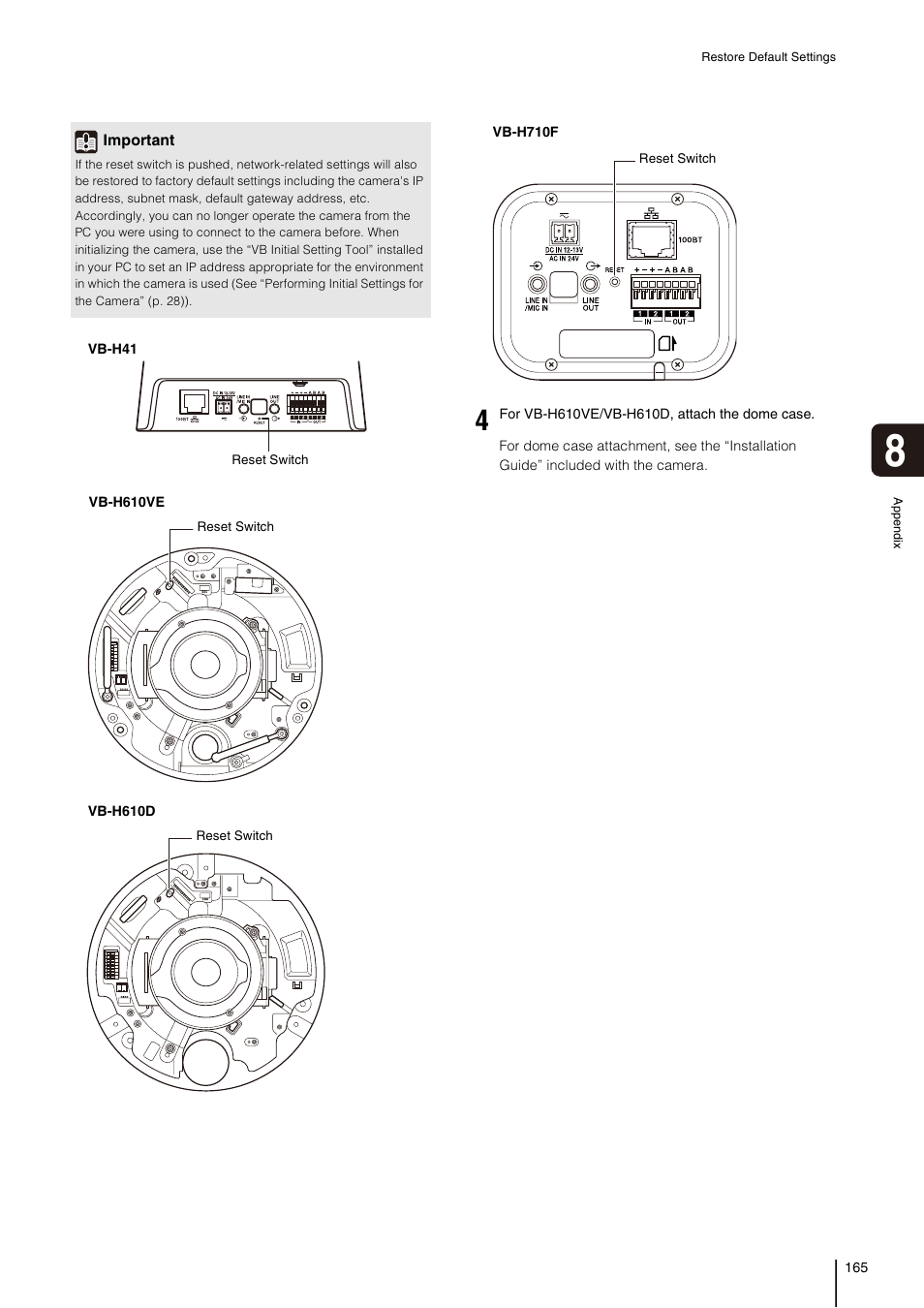 Canon VB-H41 User Manual | Page 165 / 177