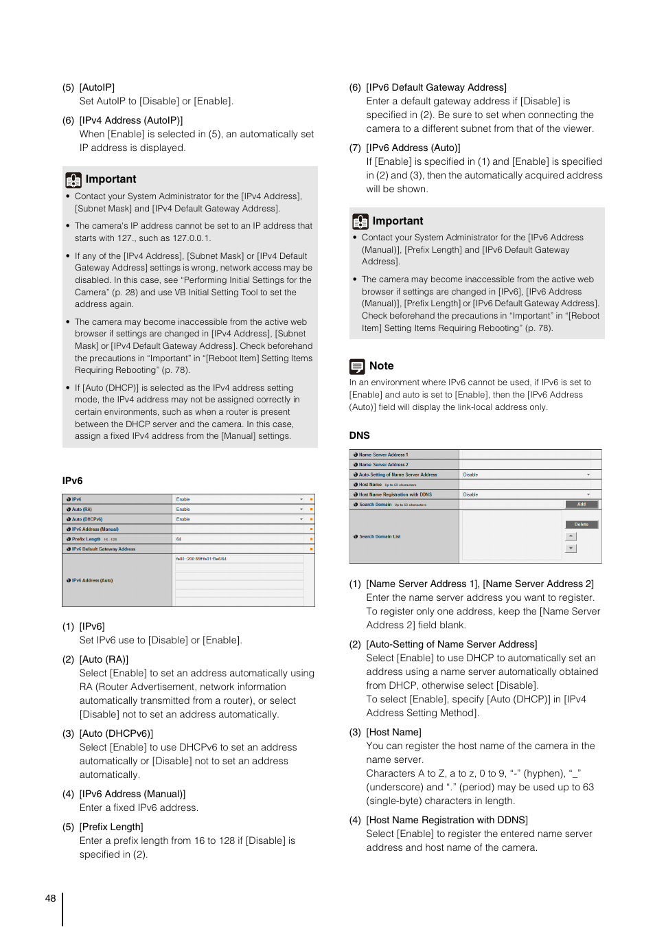 Canon VB-H41 User Manual | Page 48 / 177