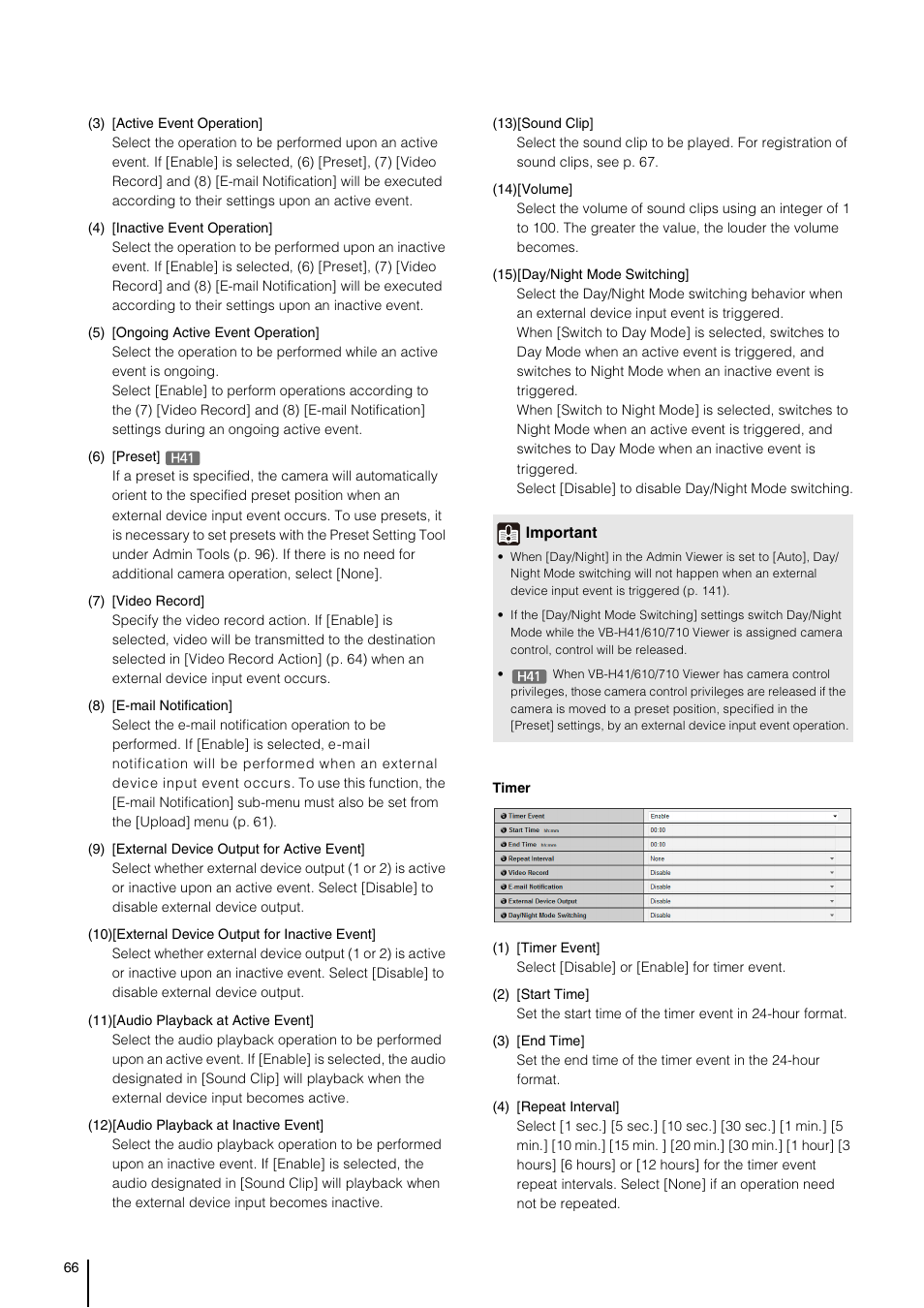 P. 66) | Canon VB-H41 User Manual | Page 66 / 177