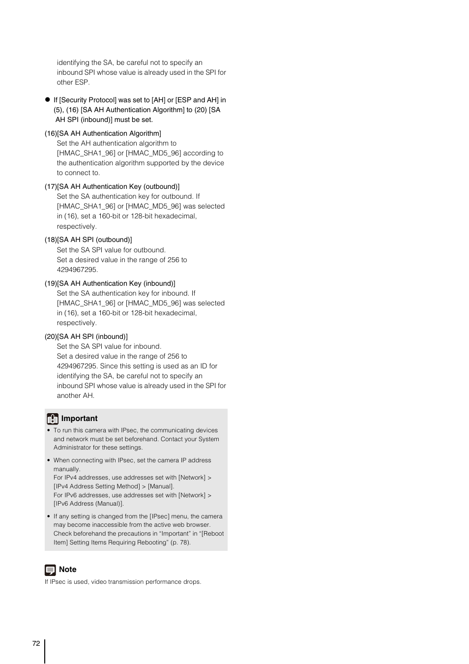 Canon VB-H41 User Manual | Page 72 / 177