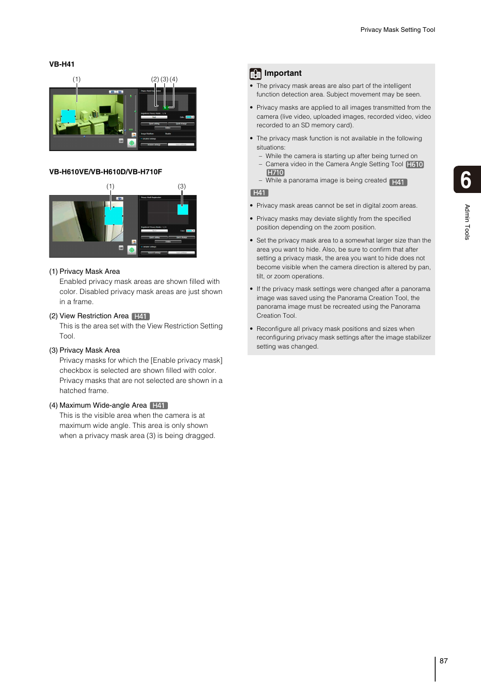 Canon VB-H41 User Manual | Page 87 / 177