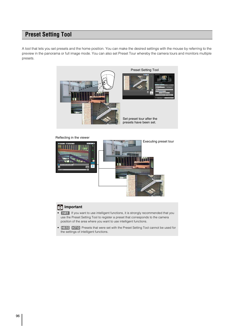 Preset setting tool, P. 96), S (p. 96 | P. 96 | Canon VB-H41 User Manual | Page 96 / 177