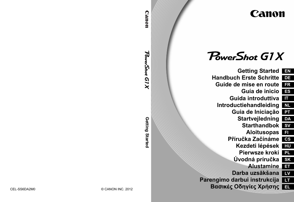 Canon PowerShot G1 X User Manual | 146 pages