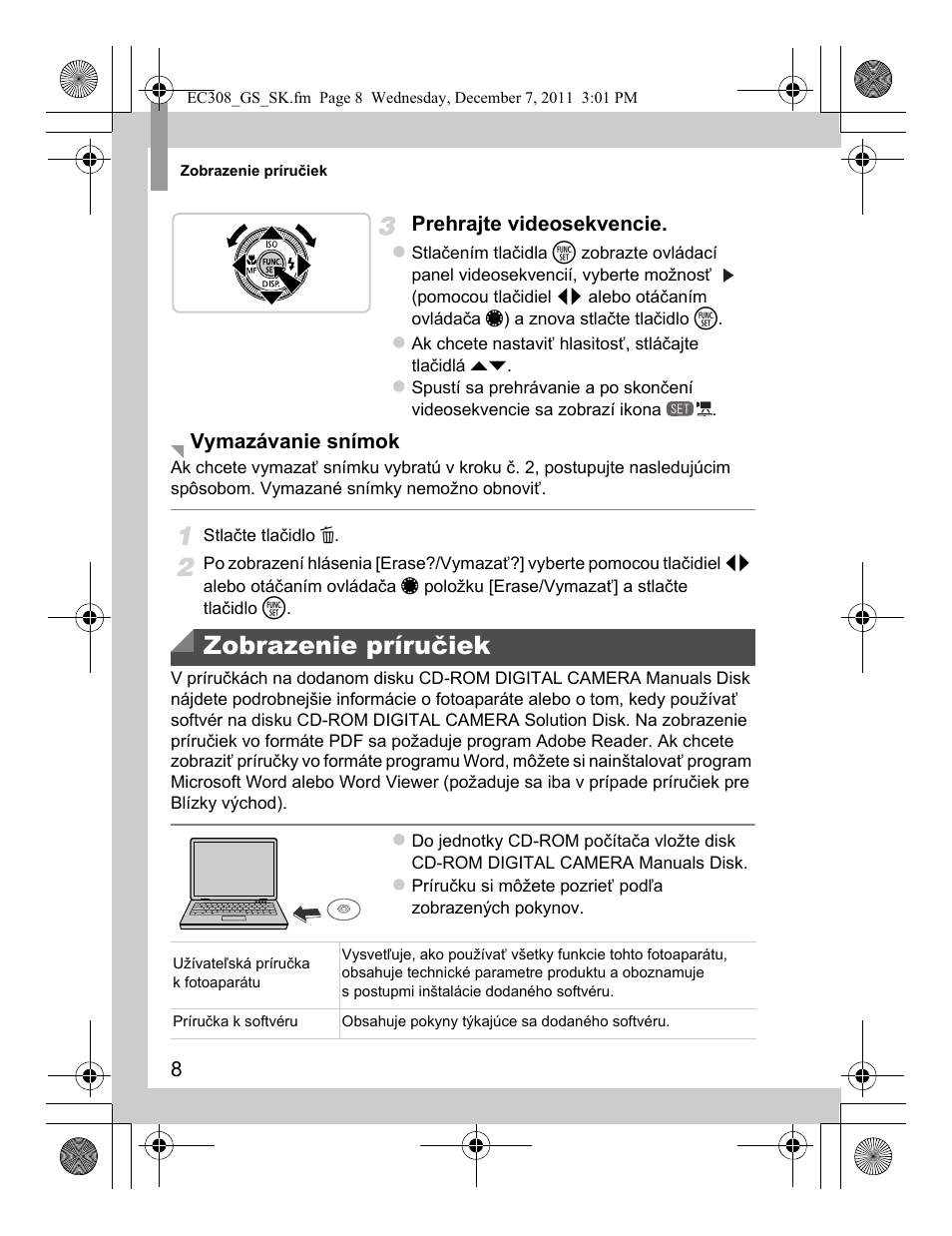 Zobrazenie príručiek | Canon PowerShot G1 X User Manual | Page 112 / 146